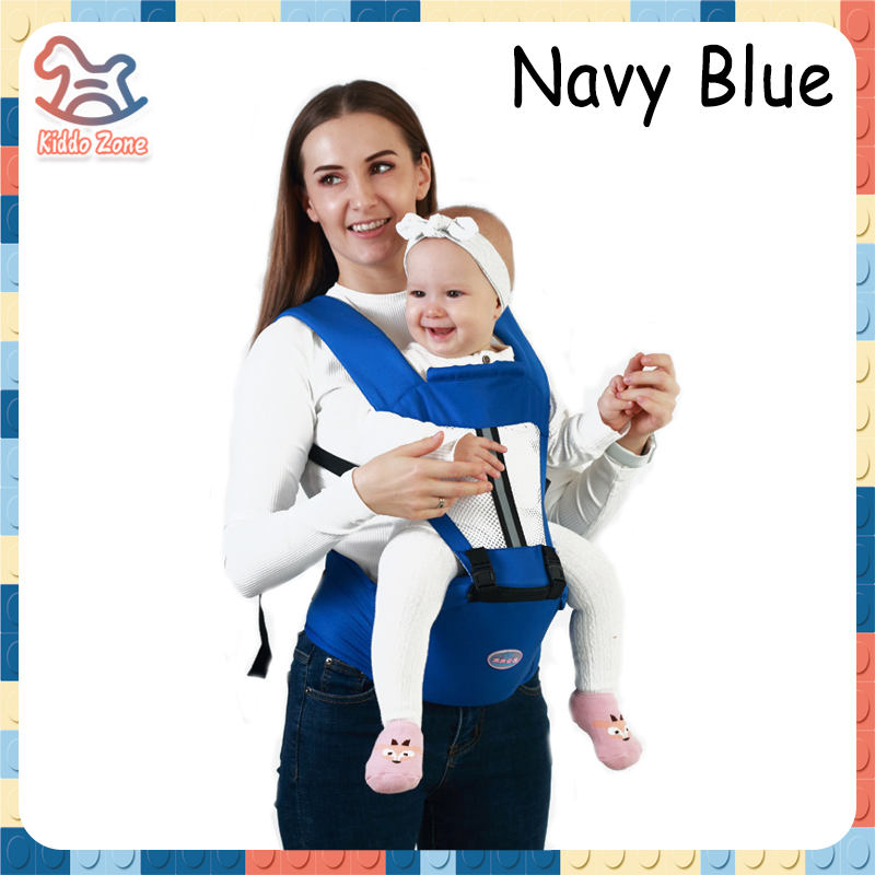 Baby Carrier Super Breathable 4-in-1 Hip Seat Carrier Pelbagai Cara Pakai Mudah Alih & Selesa Mesh Ergonomik