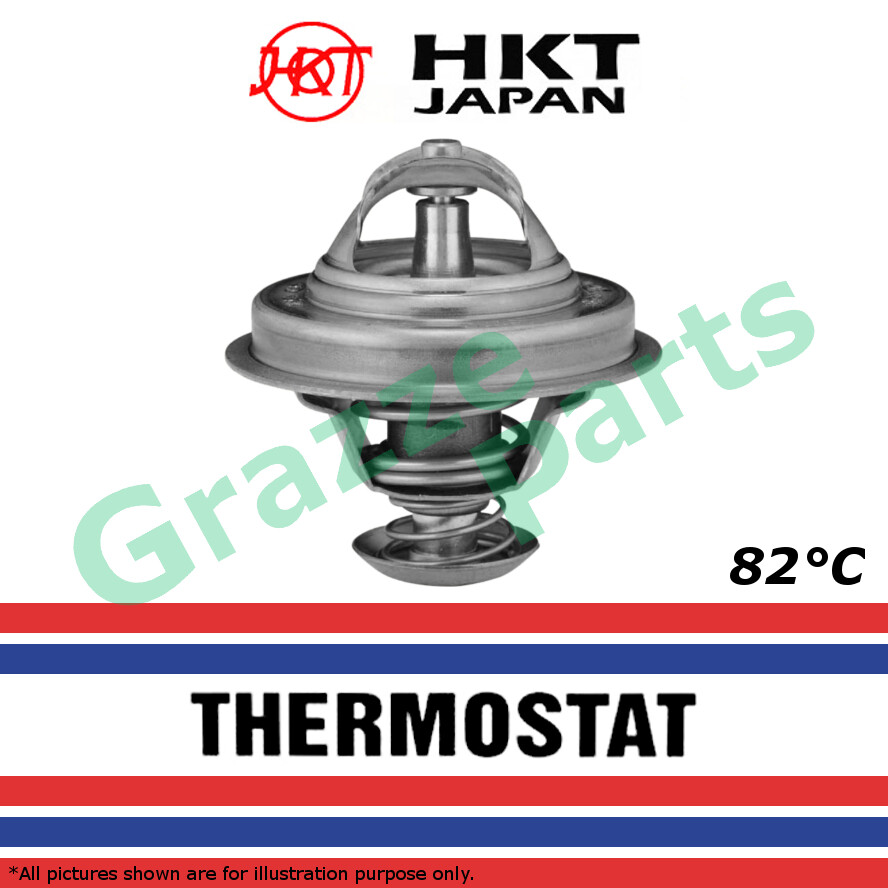 HKT 100% Made In Japan Radiator Coolant Thermostat ZB73-82 for Daihatsu Delta DV57 DV58 14B 15B Toyota Hino Dutro BU212