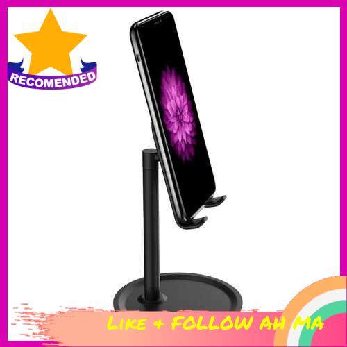 Best Selling Cell Phone Tablet Stand Angle Angle Adjustable Desk Thick Case Friendly Phone Holder Stand For Desk Compatible with All Mobile Phones (Black)