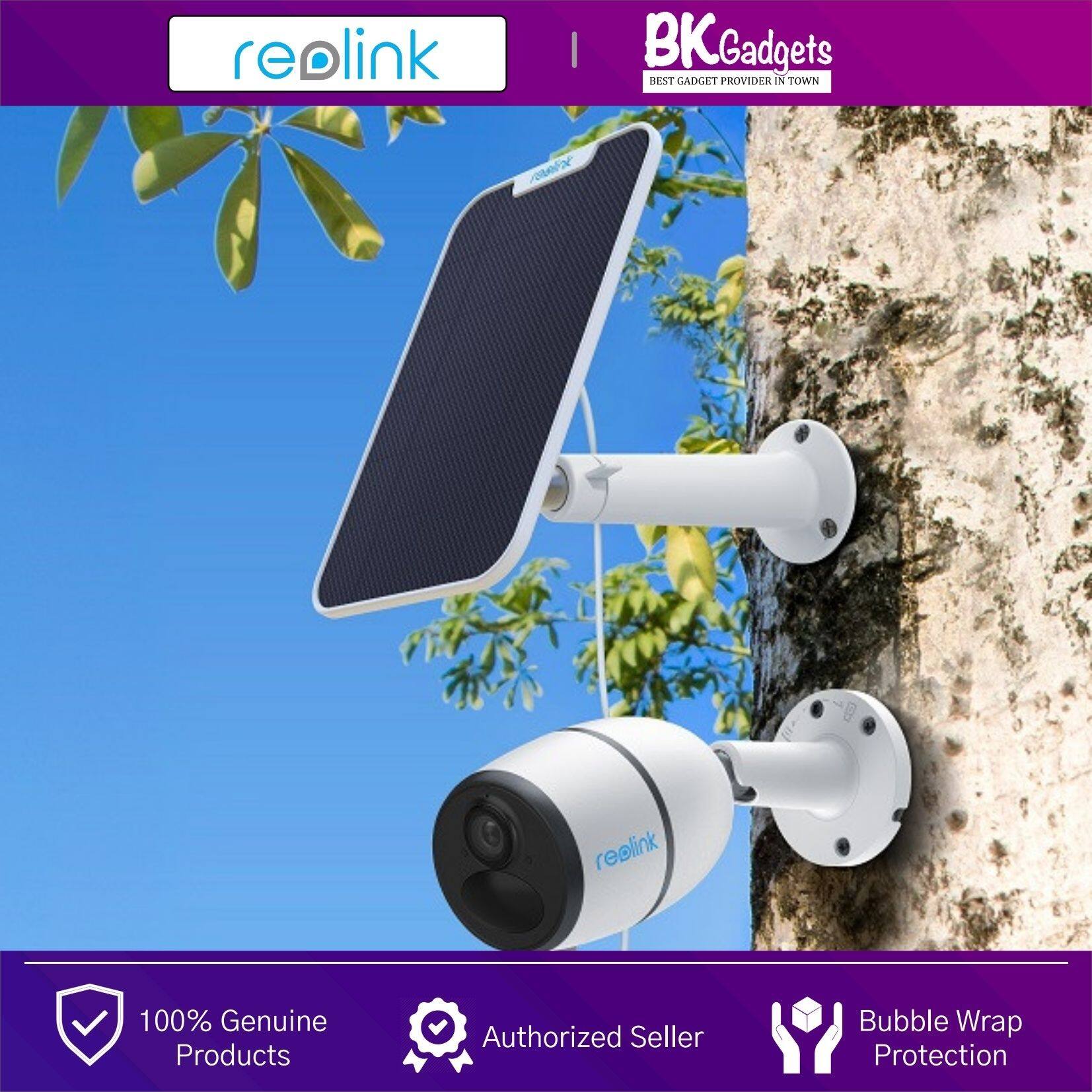 Reolink Solar Panel 2 Power Supply - Designed for Reolink Home Security Outdoor Rechargeable Battery Powered IP Camera Argus 2/Argus Eco/Go/Argus PT | Waterproof | Reliable and Long-Stop Charging