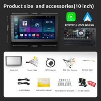 Android MP5 Car Player 8GB+128GB | 9″/10″ OLED Touchscreen | CarPlay Android Auto | Dual Cooling Fan