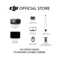 DJI Osmo Nano - Action Camera | 4K/60fps | Ultra Light | Magnectic Mounting | Built-in Storage | Extended Battery Life