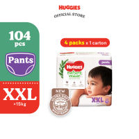 Huggies Naturemade Pants M58/L44/XL38 (3 Packs) l XXL26 (4 Packs)