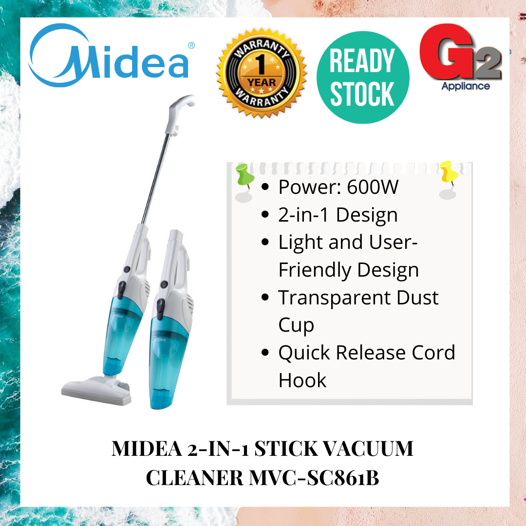 MIDEA HANDHELD VACUUM CLEANER MVC-SC861R