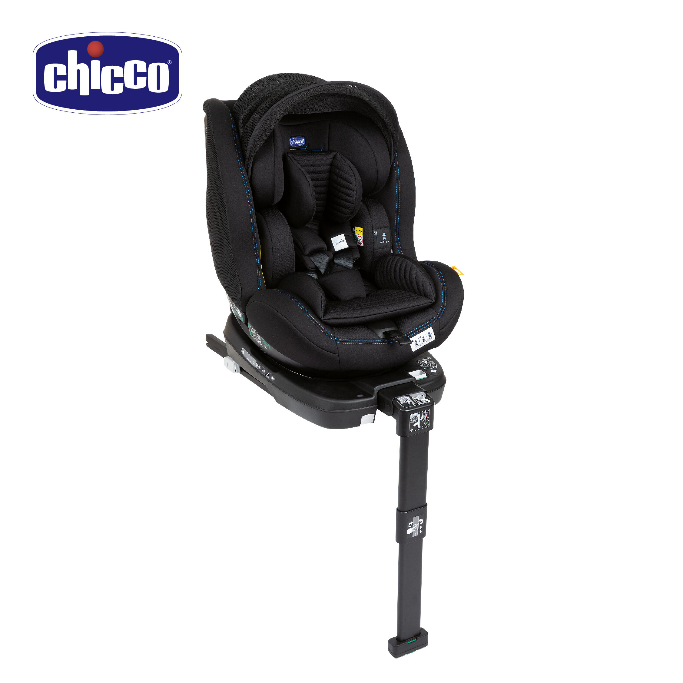 Chicco Seat3Fit Air I-Size 360 Spin Isofix Convertible Baby Car Seat (ECE R129/03)