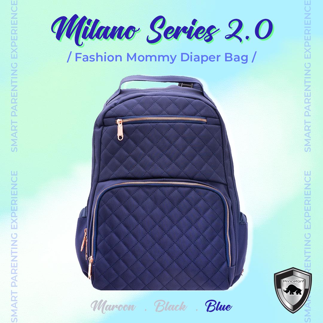 Princeton Milano 2.0 Diaper Bag Milano Junior Baby Diaper Bag Backpack Diaper Bag Kiddie Garden