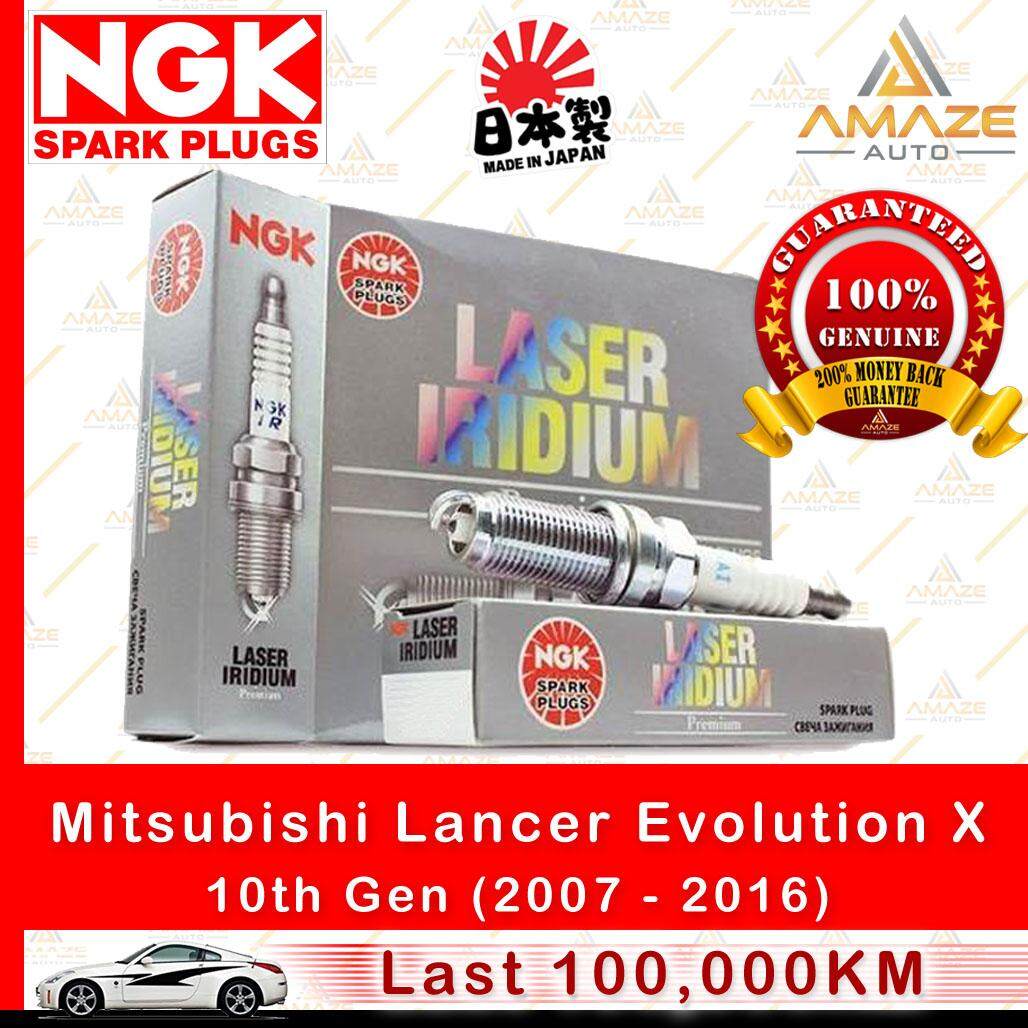 NGK Laser Iridium Spark Plug for Mitsubishi Lancer Evolution X 2.0 Turbo (10th Generation)