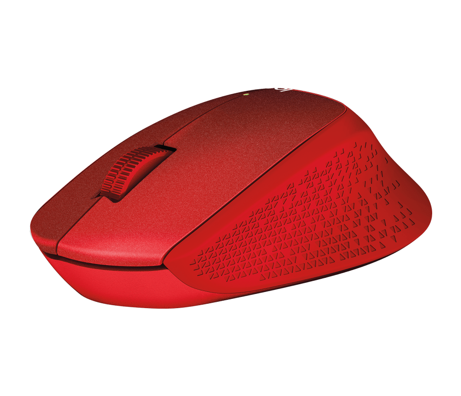 (Optional) Logitech M331 Silent Plus Wireless Mouse Black 910-004914 Red 910-004916 Blue 910-004915