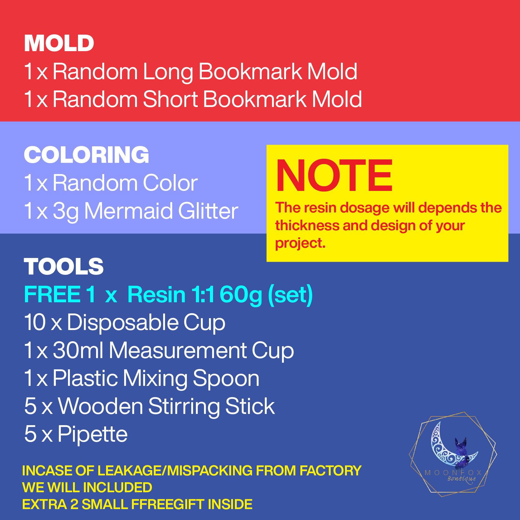 🎀 Ready Stock 🎀 Newbie Resin Testing Upgrade Set 2021/2022/2024 Bookmark Set Plain Set FREE Resin 60g/140g with TOOLS/COLORING/FILLER/MOLD etc