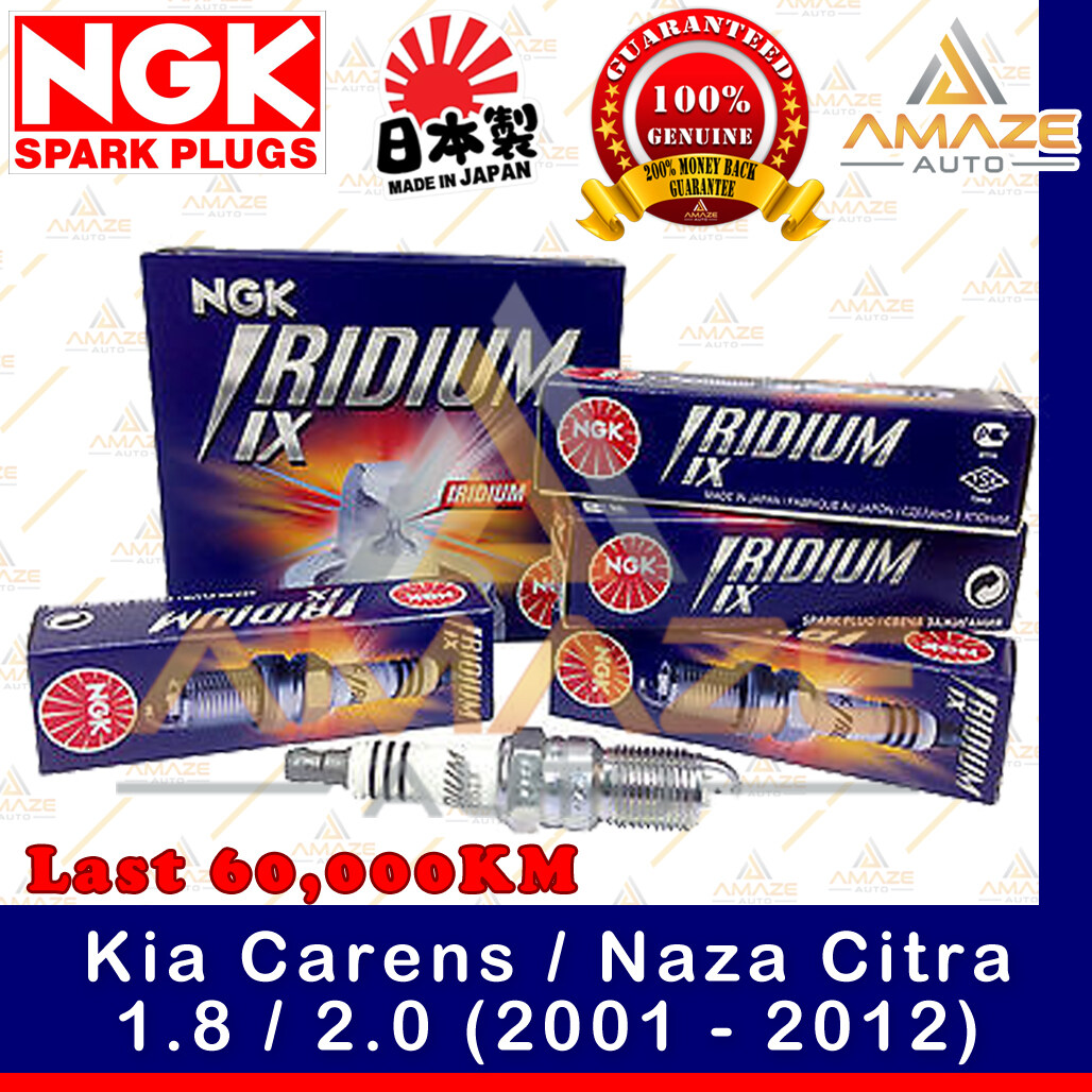 NGK Iridium IX Spark Plug for Kia Carens / Naza Citra (2001 - 2012) - 60,000KM Iridium Spark Plug