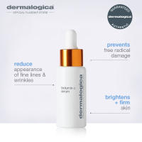 dermalogica biolumin-c vitamin c serum brightens + firms skin with 3x more vitamin c to reduce the appearance of fine lines and wrinkles.