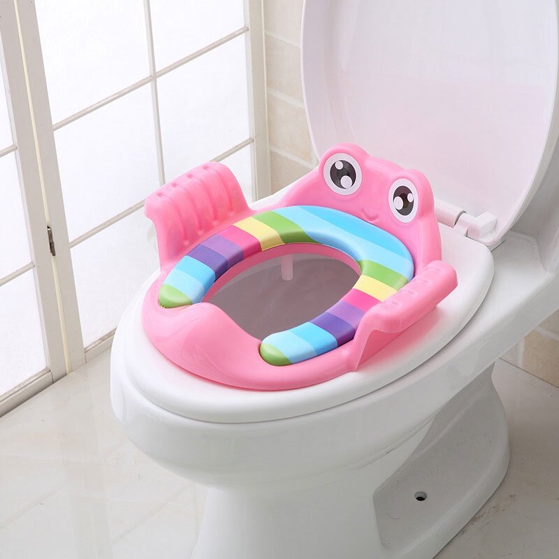 Kids Potty Seat Training Toilet Bowl Potty Training Seat Chair Seat with Handle Baby Trainer Tandas Budak