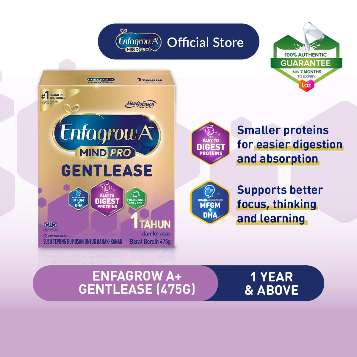 Enfagrow A+ MindPro Step 3 Gentlease 475g