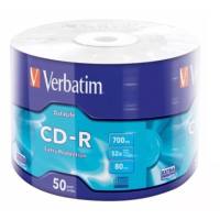 VERBATIM Blank CD 52X 700MB 80MIN 50/PCS CD-R CDR