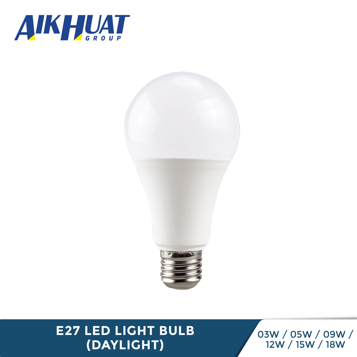 E27 LED Light Bulb (3W 5W 9W 12W 15W 18W ) Mentol Lampu Energy Saving Lamp Lighting
