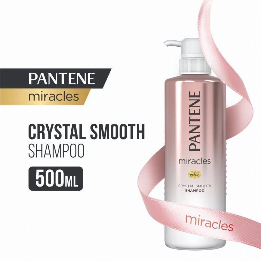 Pantene Pro-V Miracles Crystal Smooth Shampoo Treatment 500g New Arrival