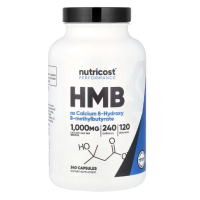 Nutricost HMB B-Hydroxy-B-methylbutyrate 120 | 240 Capsules  [ PREORDER ~ Ship in 7 Working Days ]