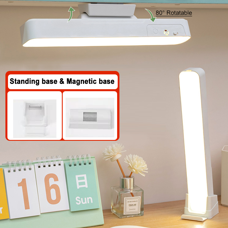 Remote Control LED Light Table Lamp Meja Lampu USB Rechargeable 3 Colour Magnetic Touch Study Wall Desk Lamp 台灯 臺燈