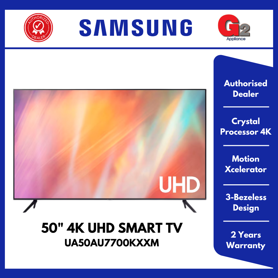 SAMSUNG 50\'+String.fromCharCode(34)+\' ULTRA 4K UHD SMART TV UA50AU7700 (READY STOCK)-SAMSUNG WARRANTY MALAYSIA