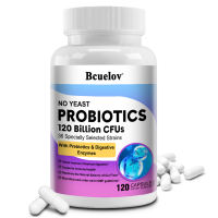 Probiotic Supplement for Adults - Support Digestive Health and Immune System - Probiotics 120 Billion CFU