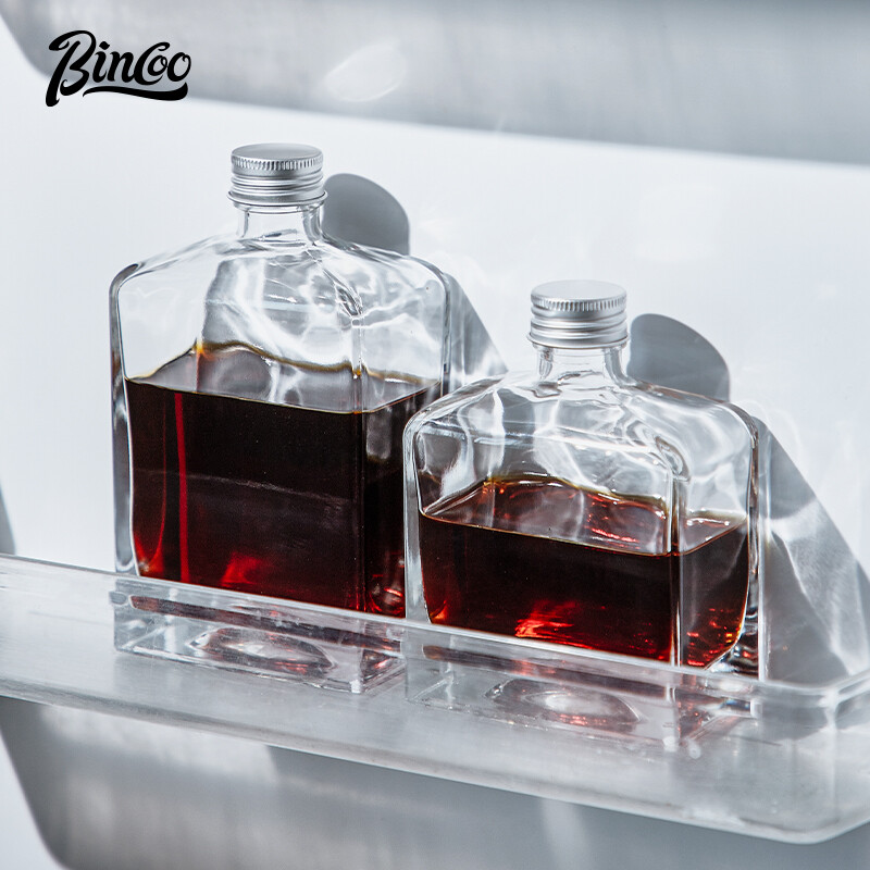 Bincoo Cold Extraction Bottle Coffee Glass Small Wine Bottle Cold Extract Coffee Beverage Sealing Tank Milk Tea Bottle ราคา 205 บาท*ส่งฟรี