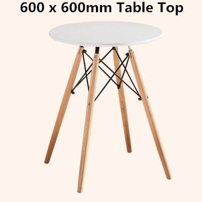 Eames table with wooden legs