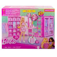 Barbie Dream Closet Toy Playset With Fashion Doll Clothes & Accessories 3-Ft-Wide With 25+ Pieces (HXD58)