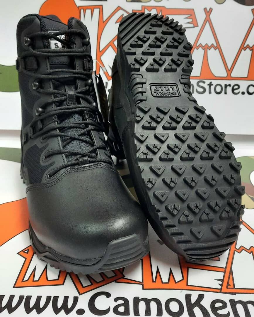 Original SWAT Alpha Fury 8" Side Zip Polishable Toe Boot, Kasut Operasi Polis Army Military, 1 Year Warranty, READY STOCK