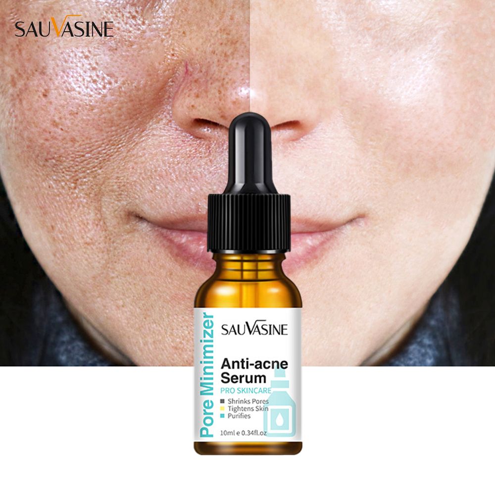 Sauvasine serum thu nhỏ lỗ chân lông phục hồi sâu, thu nhỏ lỗ chân lông, làm dịu da dưỡng ẩm 15ml