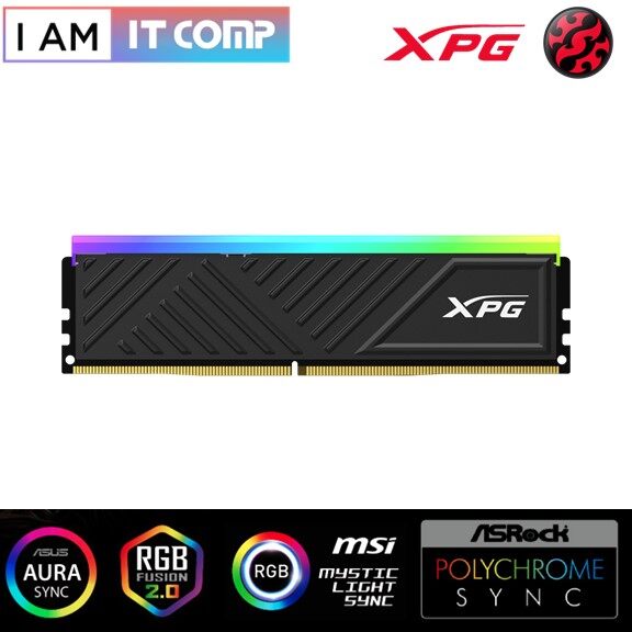 ADATA XPG SPECTRIX D35G RGB DDR4 Memory Module Gaming RAM ( Black / White )