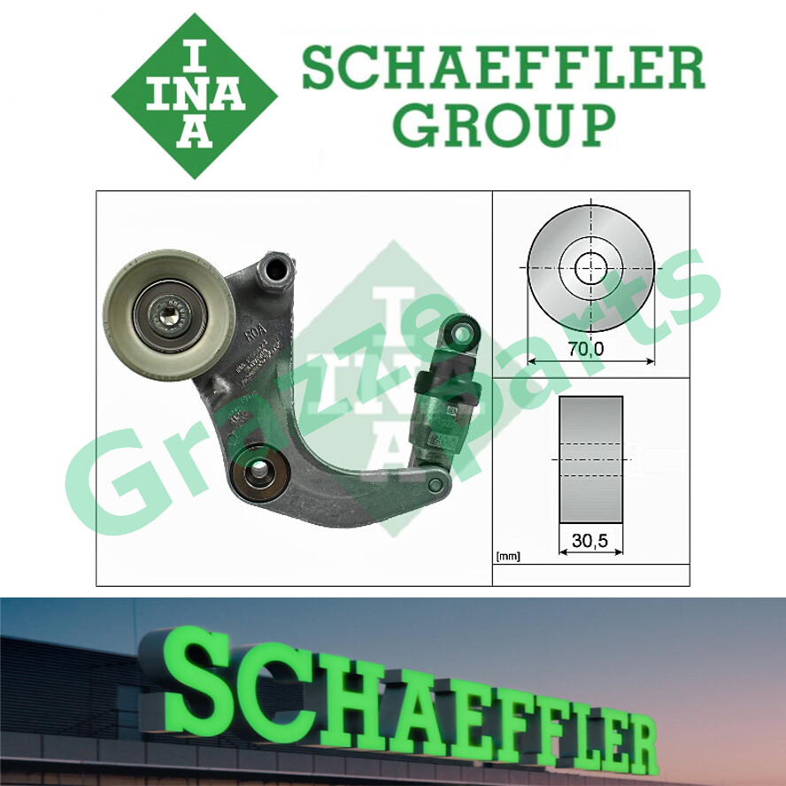 tro tla  INA Schaeffler Fan Belt Tensioner Pulley Bearing 534053410 for Honda Civic  FC TRO TEA 1.8 2.0