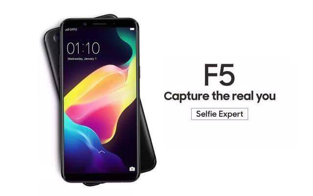SELFIE EXPERT CAMERA 20MP OPPO F5 4GB+32GB FACE ID FRINGERPRINT
