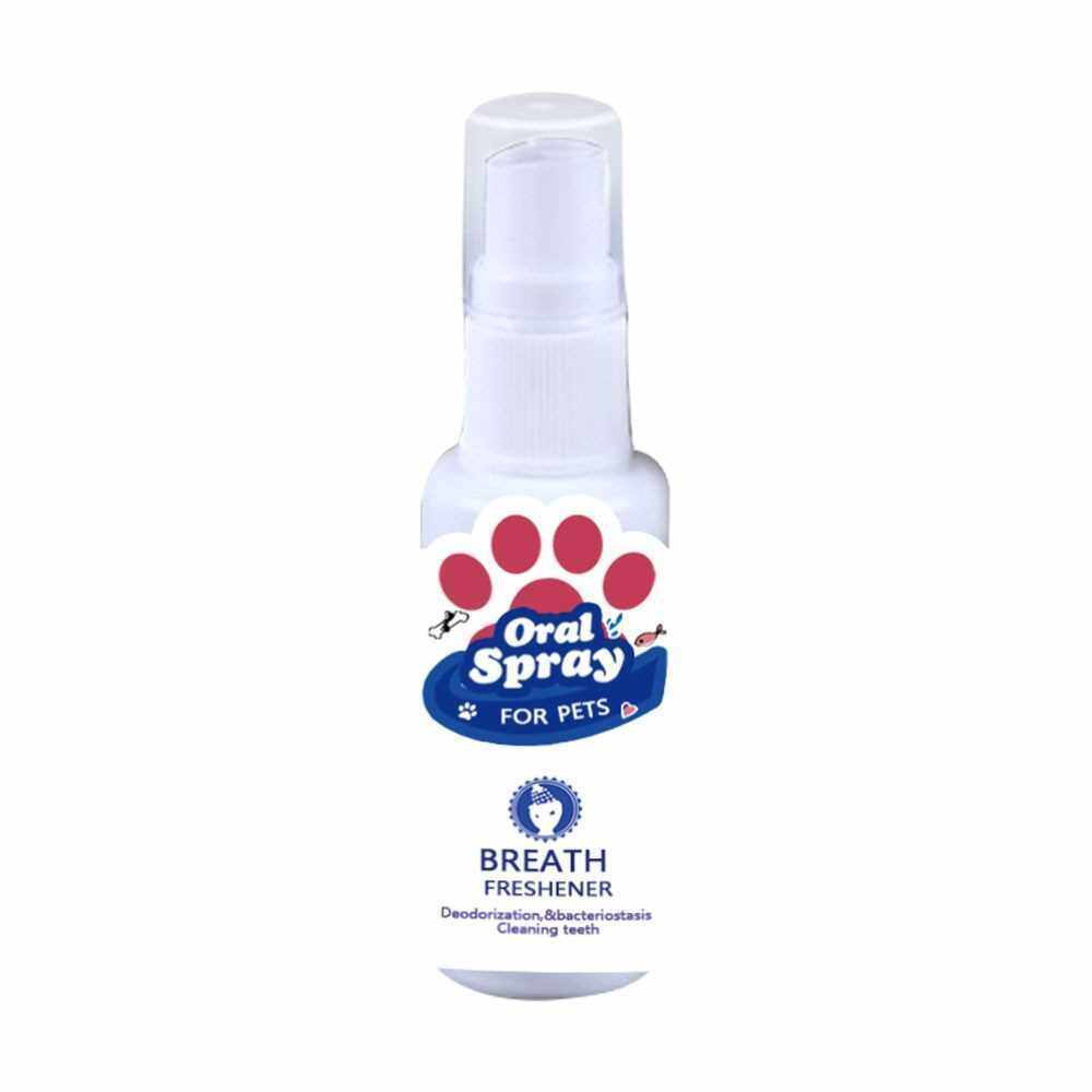 Pet Oral Cleanser Pet Breath Freshener Mouth Oral Spray Fresh Breathing ...