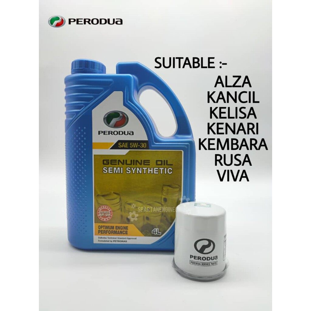 Kuching Car Care Sdn Bhd PERODUA SEMI SYNTHETIC ENGINE OIL, 49% OFF