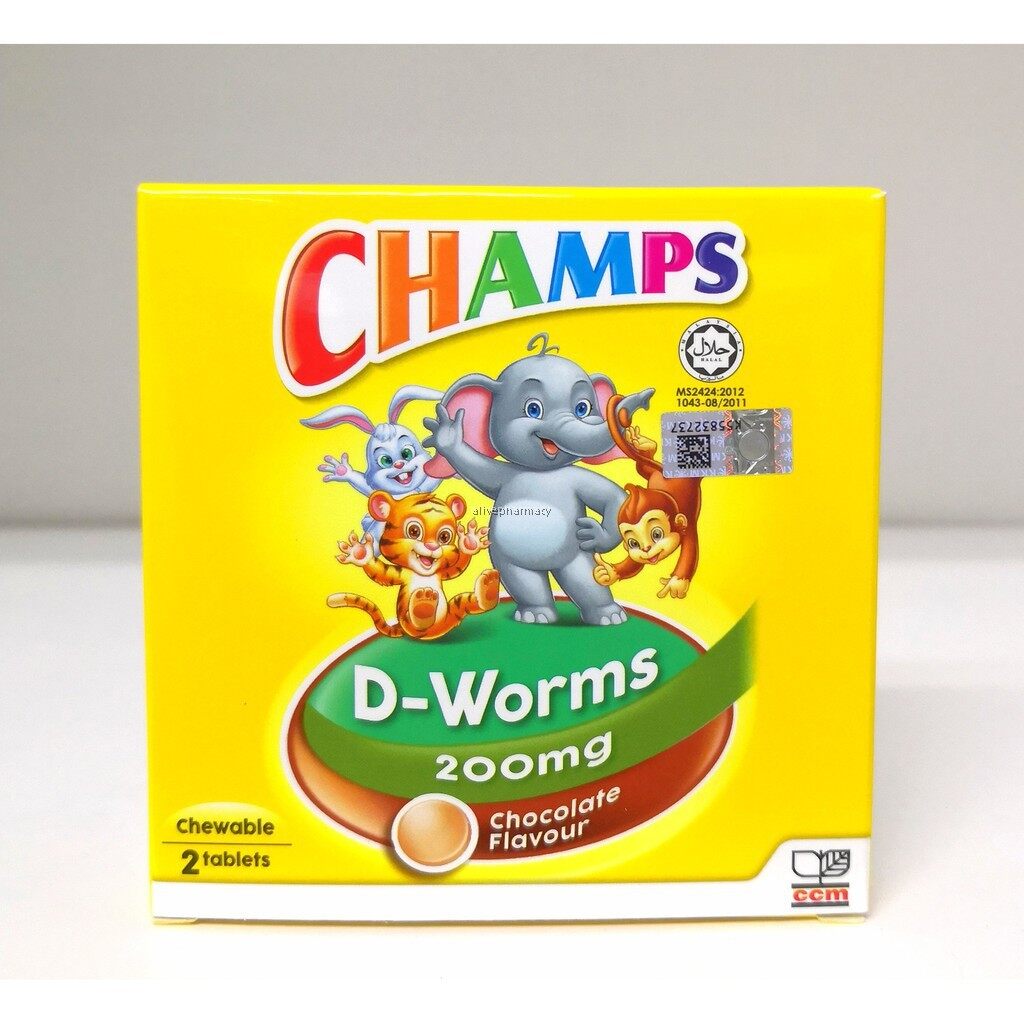 CHAMPS D Worms 2's EXP 12/2023