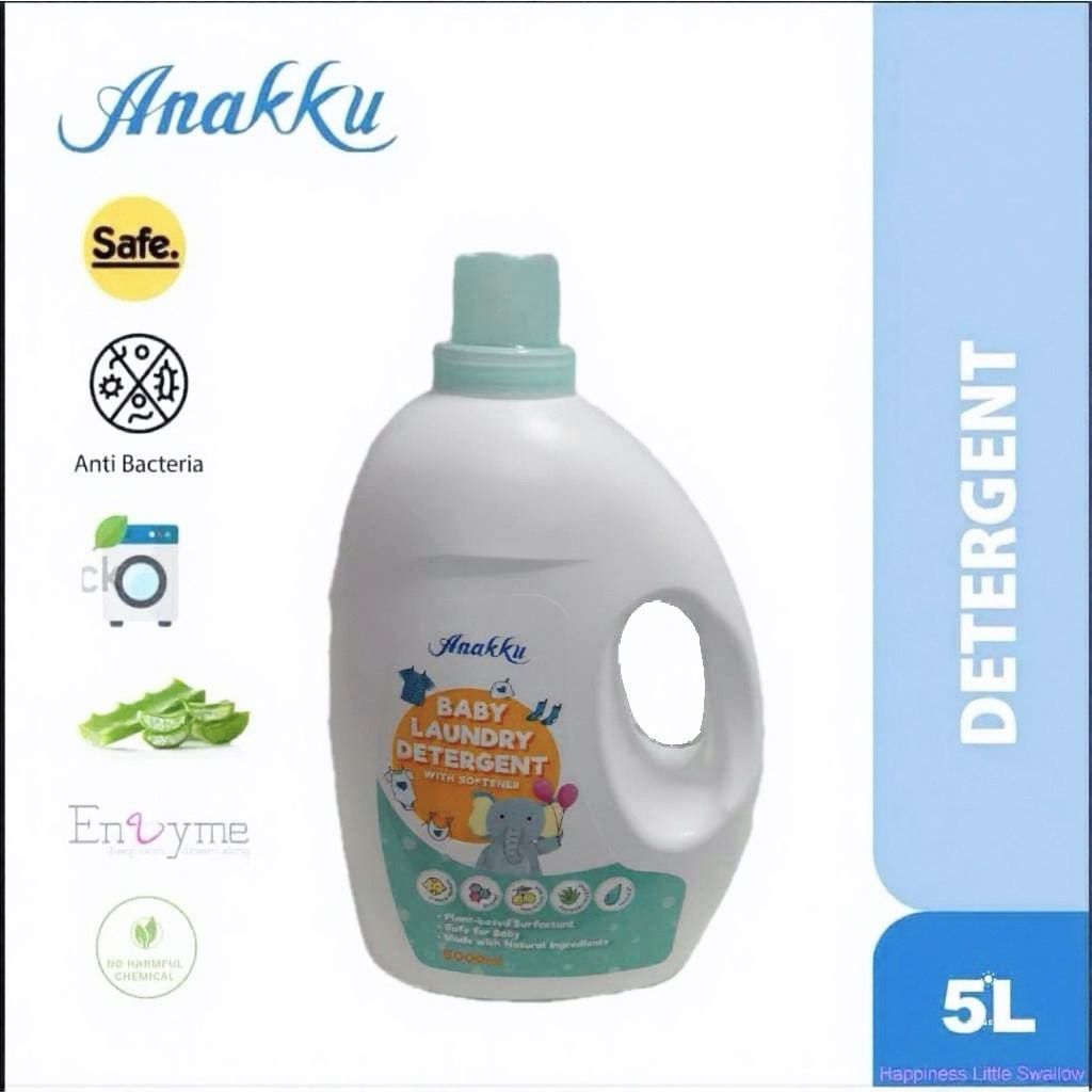 Anakku Detergent With Softener Bottle 5000ml / 5L (165-7500)