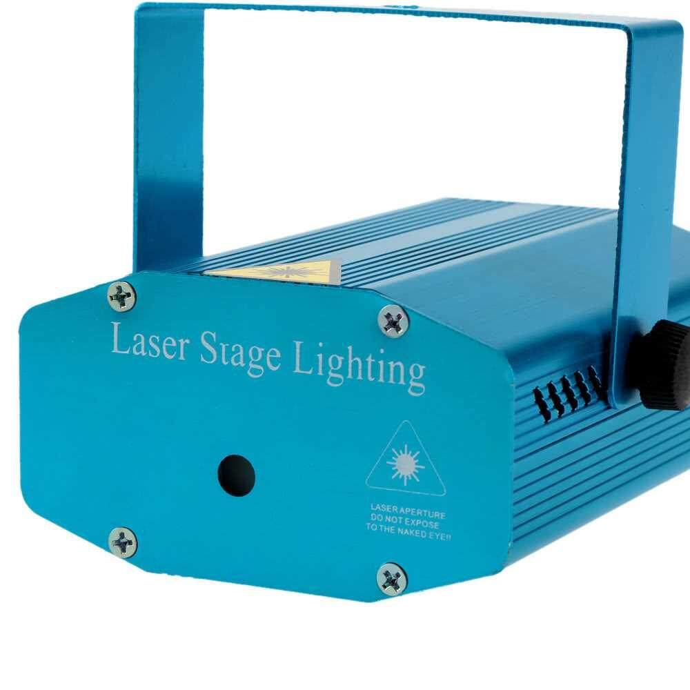 Mini Red & Green LED Laser Projector Stage Lighting