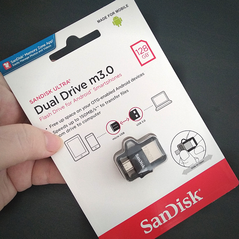 (Ready Stock) SanDisk OTG Drive Micro USB Ultra Dual Drive PenDrive Flash Drive Thumb Drive