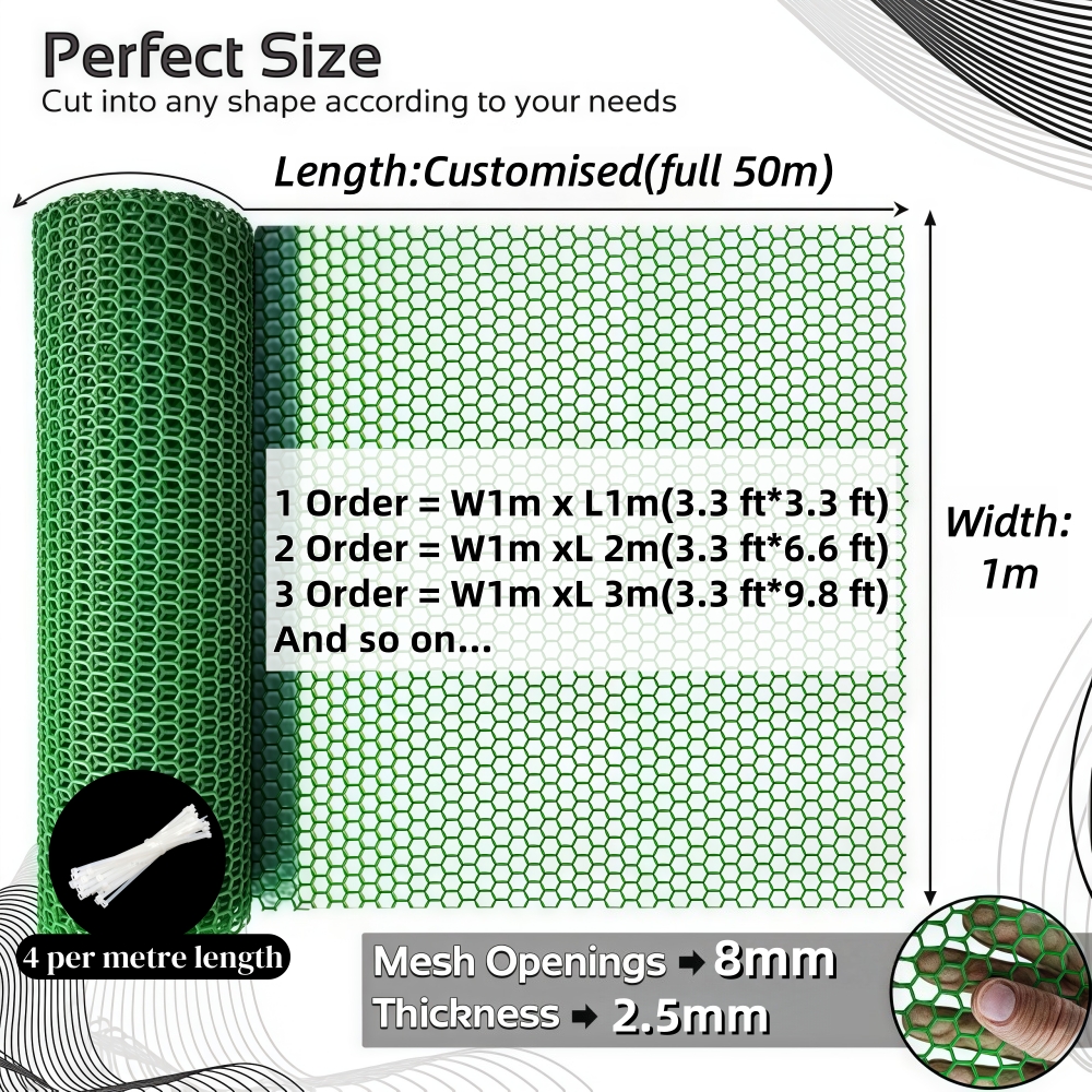 Customizable Plastic Safety Net Balcony Railing Protection Net Baby Halang Kucing Masuk Pe Mesh Plastik Jaring Pagar 阳台网