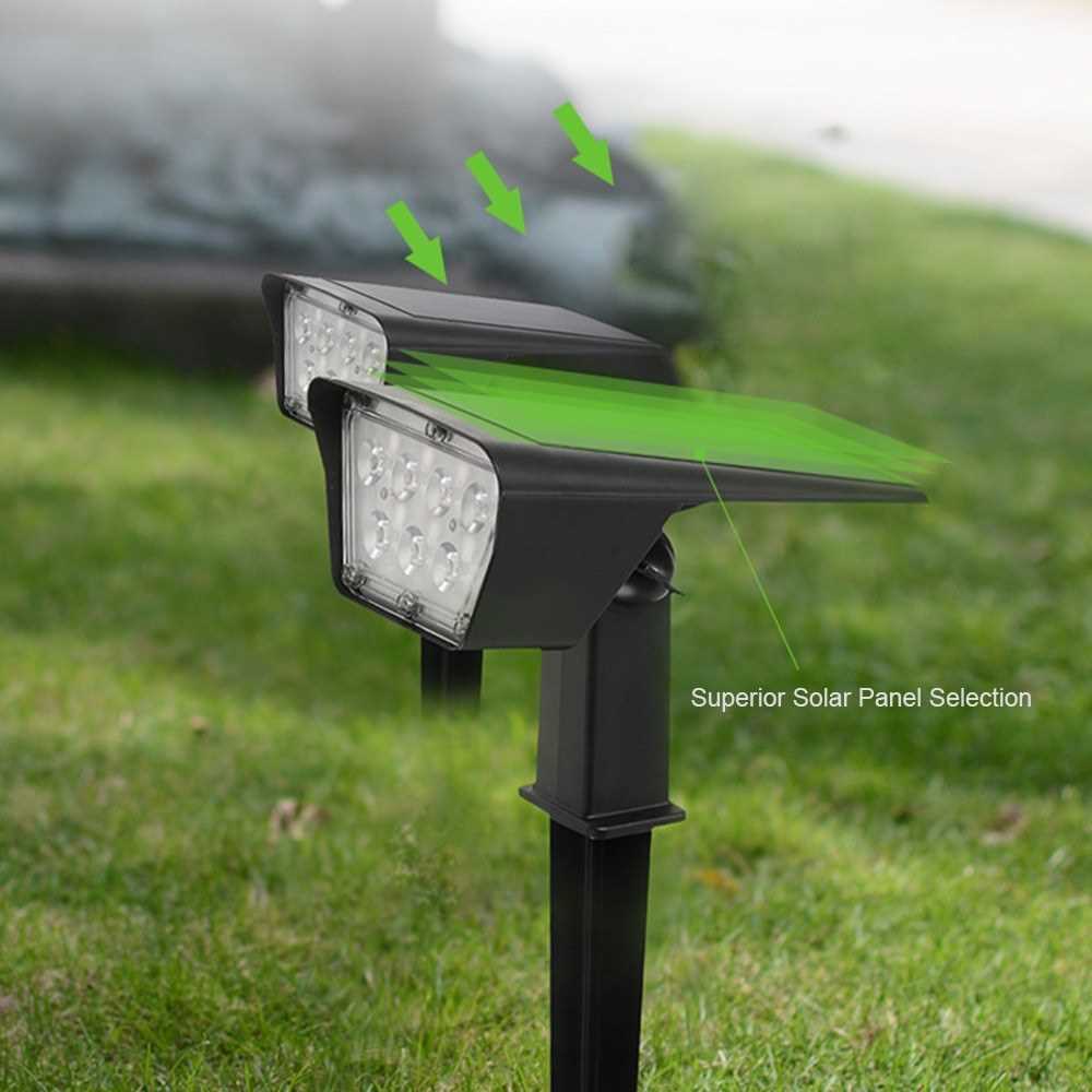 Solar Ground Inserted Lamp Lamp Outdoor Decorative Light IP65 360 Free ...