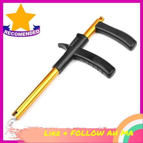 Best Selling Fishing Hook Remover Fish Hook Tool Fishing Hook Extractor Puller Fishing Hand Tool Tackles (Gold)