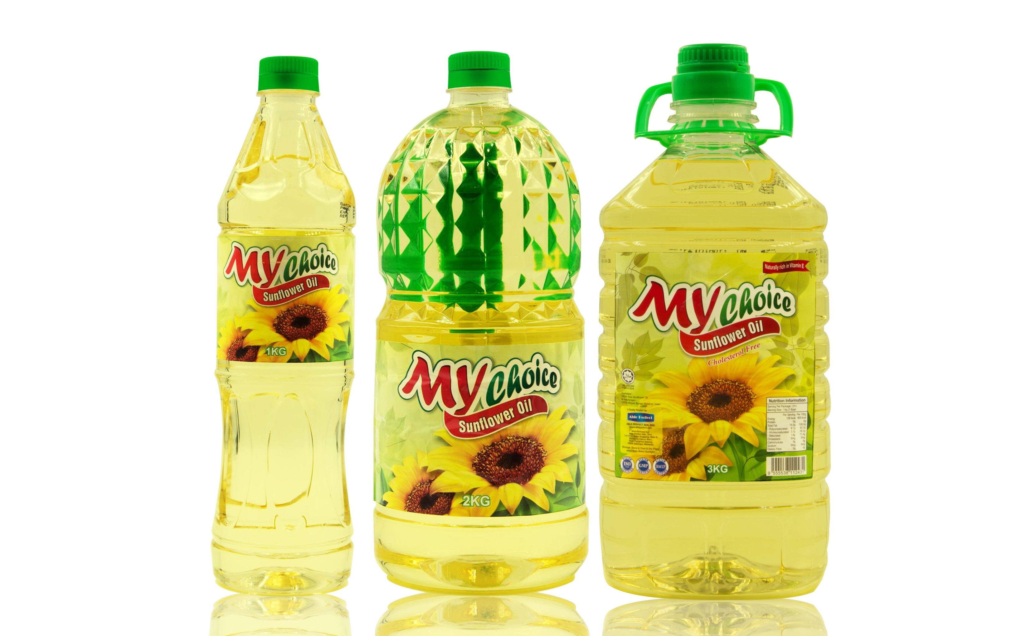 MYChoice Pure Sunflower Cooking Oil 1KG