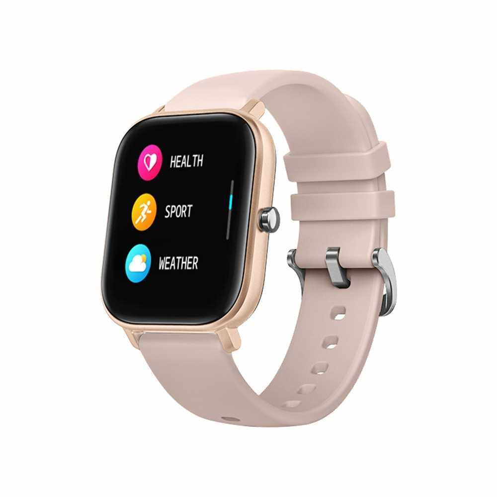 light pink smart watch