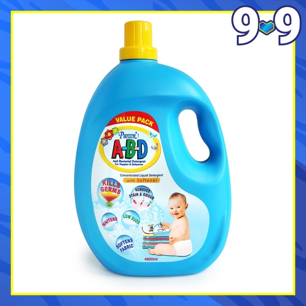 CY Pureen Anti Bacterial Liquid Detergent A-B-D (4800ml)