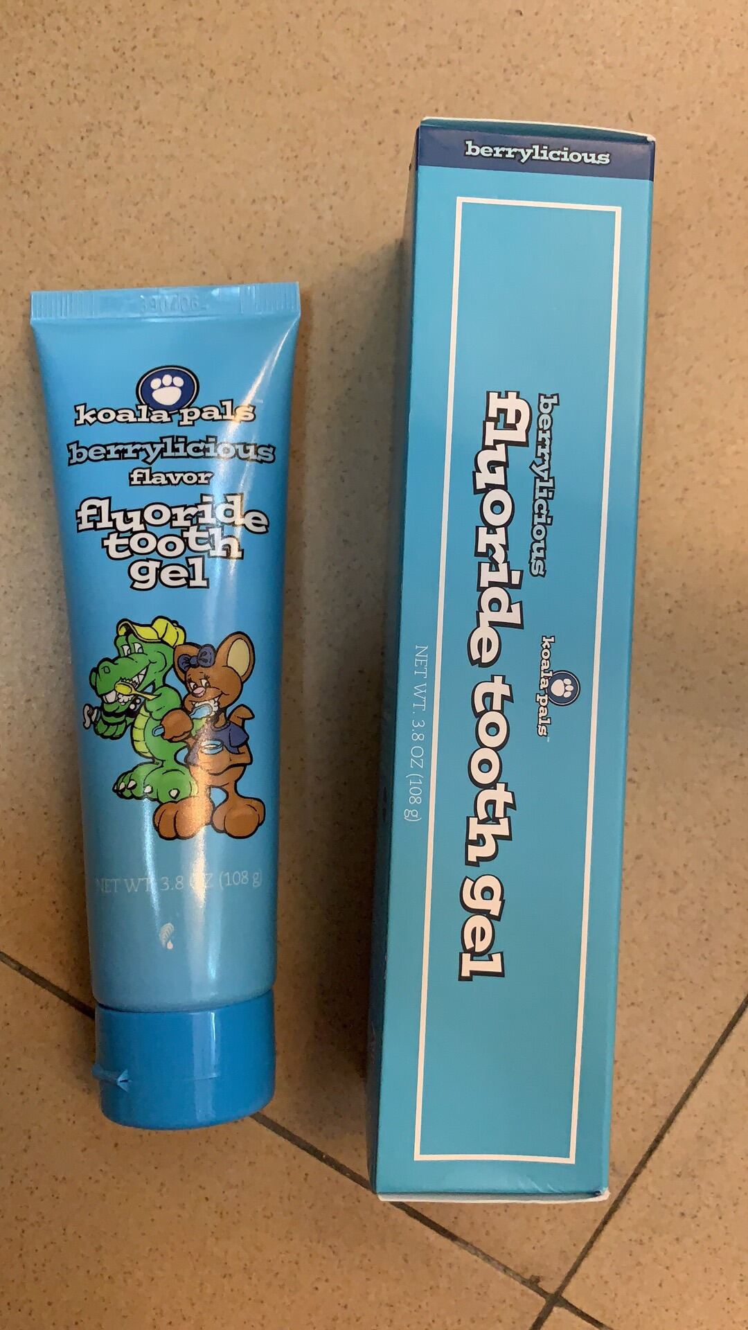 READY STOCK超便宜超便宜PROMOTION 100% ORIGINAL MELALEUCA Koala Pals Training Tooth Gel APPLE/BERRYLICIOUS (108g) (4910) 熊宝宝青苹果/BERRY牙膏－108g