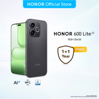 HONOR 600 Lite Android Smartphone 8GB+256GB | 12GB+256GB | 108MP Camera | 6520mAh Large Battery | 1.5K AMOLED | IP66 Water & Dust Resistance