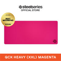 SteelSeries QcK Heavy XXL Gaming Micro-Woven Mouse Pad (900mm x 400mm x 4mm) Black/ White/ Magenta
