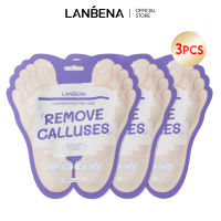 LANBENA Foot Peel Mask Exfoliating Only Need One Pair Remove Dead Skin Thoroughly Foot Mask Peeling Cuticles Heel