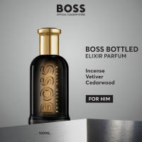 BOSS bottled  Elixir Parfum for Men - Incense Vetiver  Cedarwood - Ambery Woody Perfume | by HUGO BOSS Fragrances