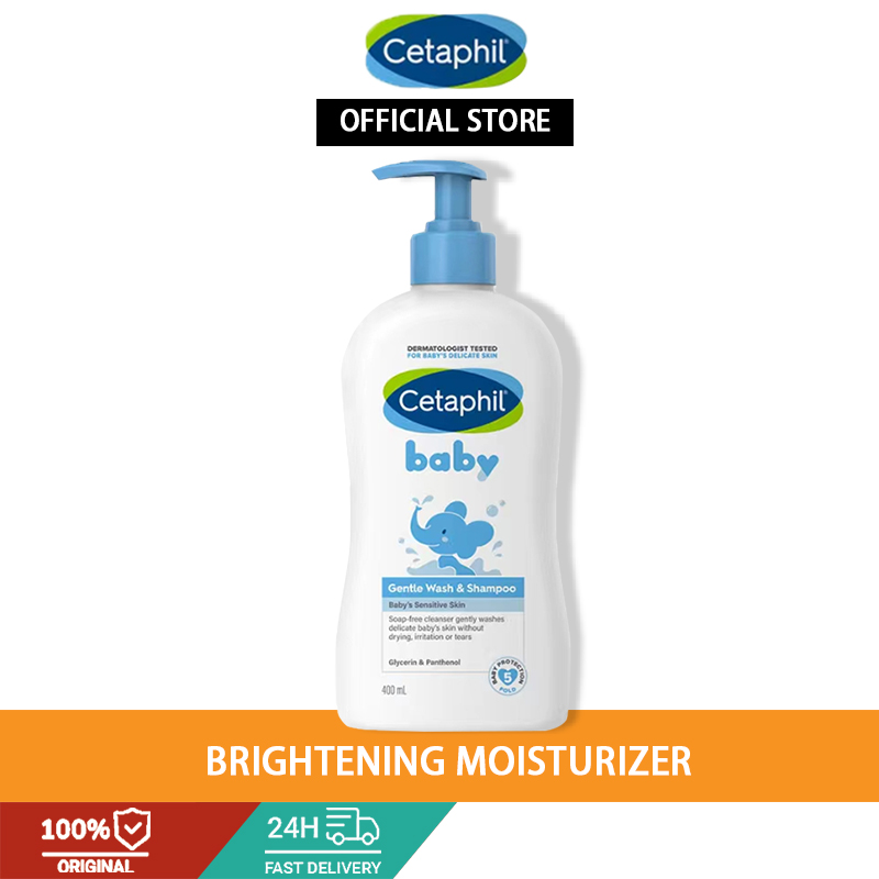Cetaphil Baby Wash & Shampoo for Hair & Body (400ml)